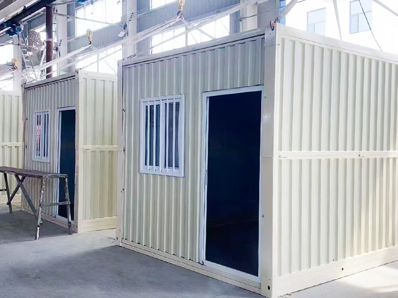 Malaking Corrugated Folding Container Room