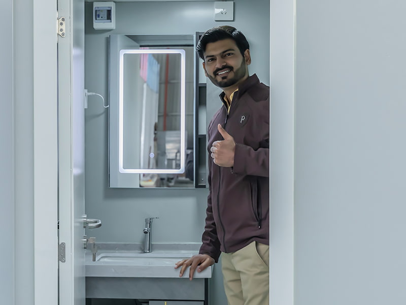 Single-Person XL Outdoor Portable Toilet