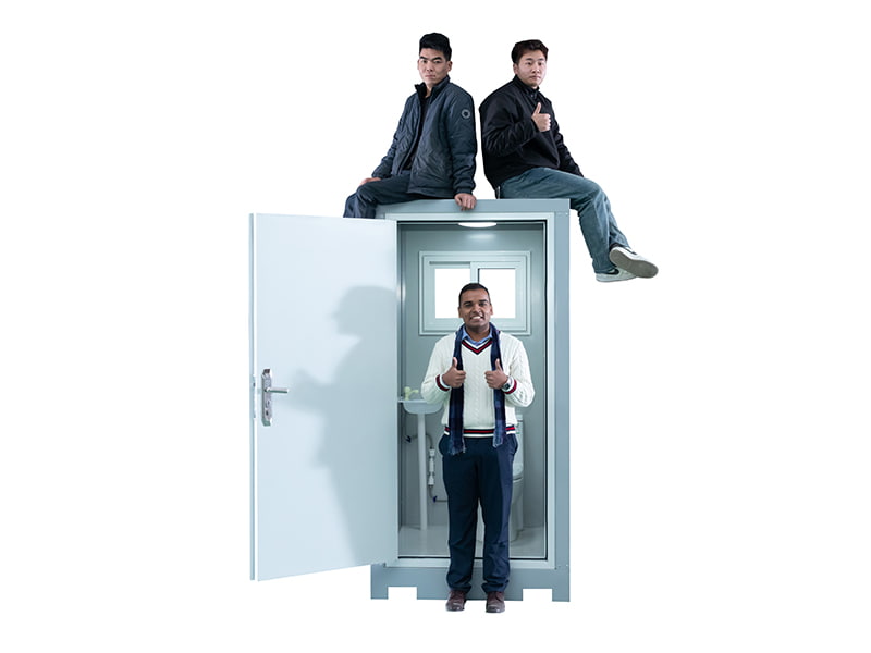 Single-Person Outdoor Portable Toilet