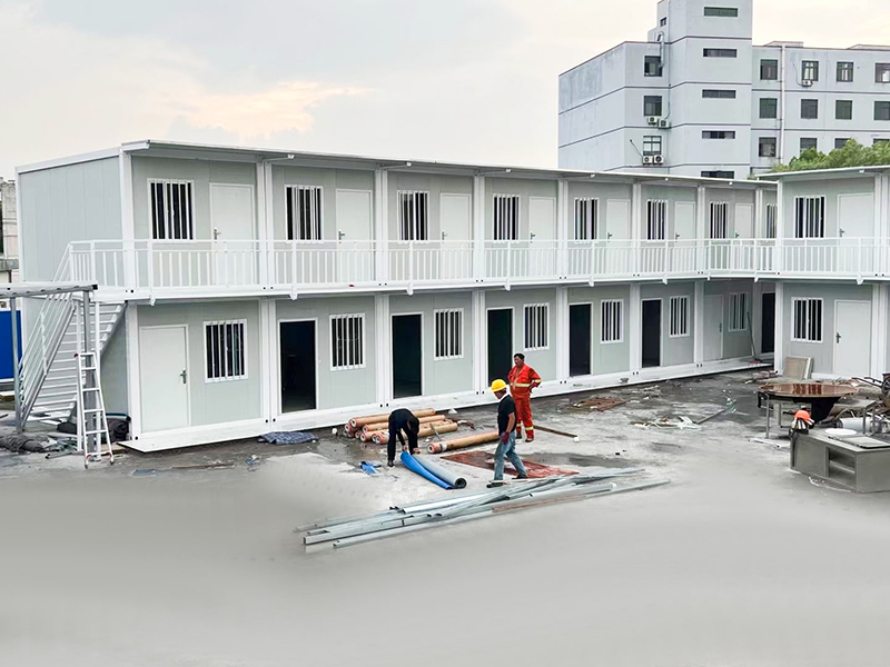 Myanmar Construction Site Temporary Dormitory Quick-Assembled Container Room
