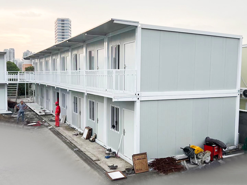 Myanmar Construction Site Temporary Dormitory Quick-Assembled Container Room