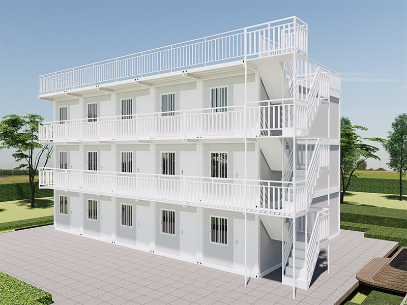 Ang Vietnam Homestay Building Quick-Assembled Container Room