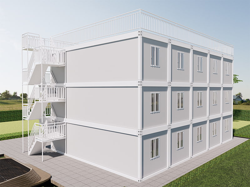 Ang Vietnam Homestay Building Quick-Assembled Container Room