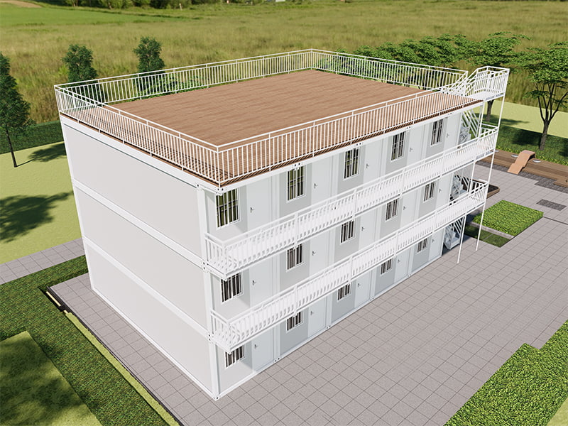 Ang Vietnam Homestay Building Quick-Assembled Container Room