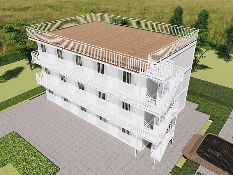 Ang Vietnam Homestay Building Quick-Assembled Container Room