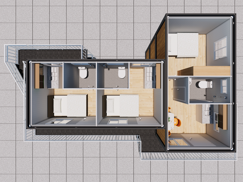 Malaysia Self-Built Quick-Assembled Container House