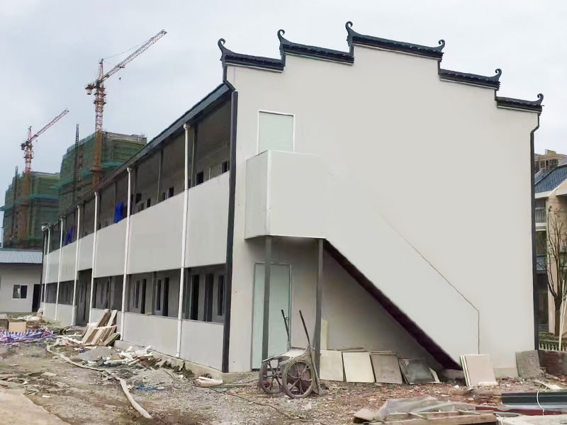 K-Type Modular House na may Roof Cover